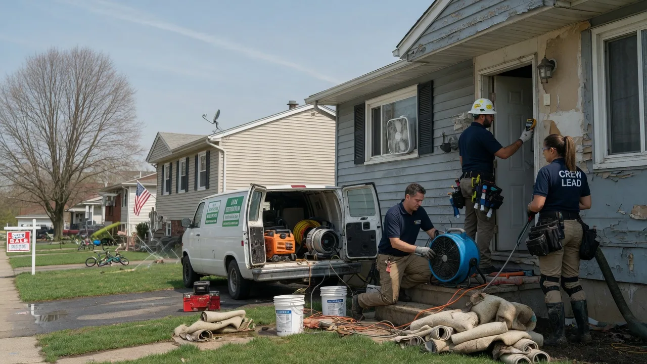 Flood Cleanup in Saint Donatus, IA near me