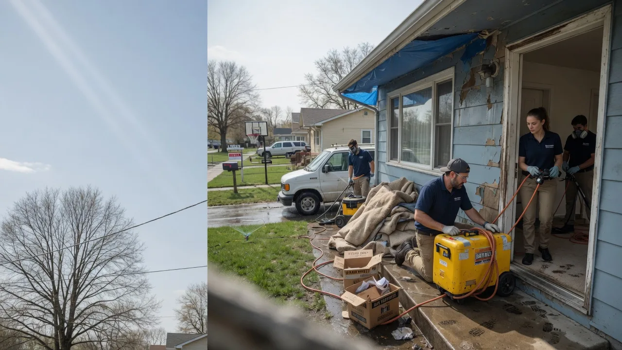 Basement Flood Cleanup in Saint Donatus, IA near me